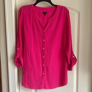 Gauze Top.Size Large